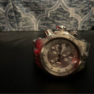 Invicta Silver Chronograph Watch